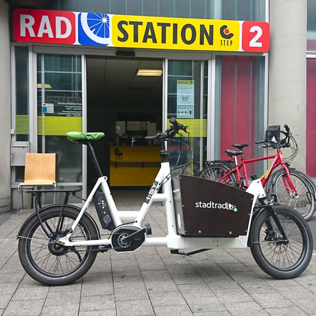 stadtmobil hannover carsharing kooperation step hauptbahnhof fahrradstation B