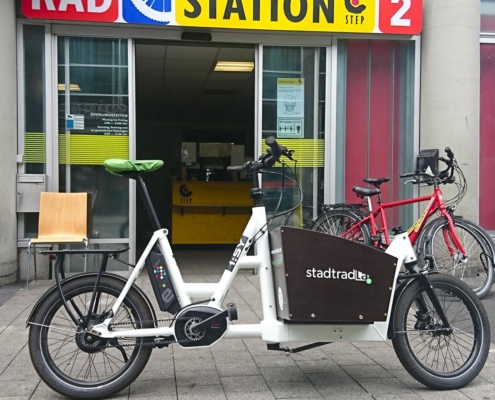 stadtmobil hannover carsharing kooperation step hauptbahnhof fahrradstation B