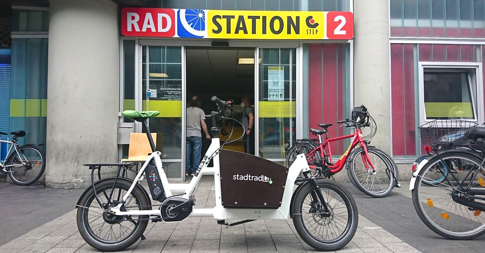 Kooperation STEP-Radstation und stadtmobil