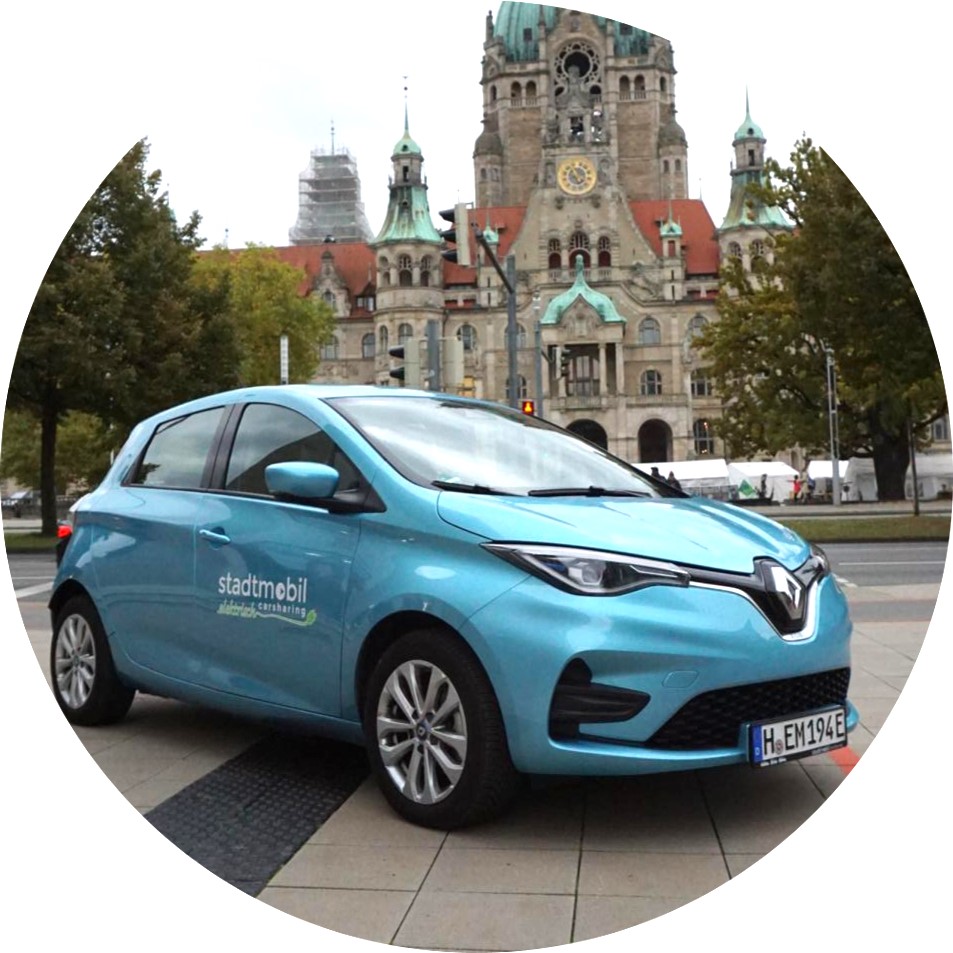 stadtmobil hannover elektro flotte Zoe ZE