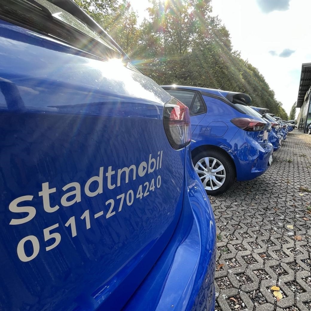 stadtmobil hannover opel corsa e 1