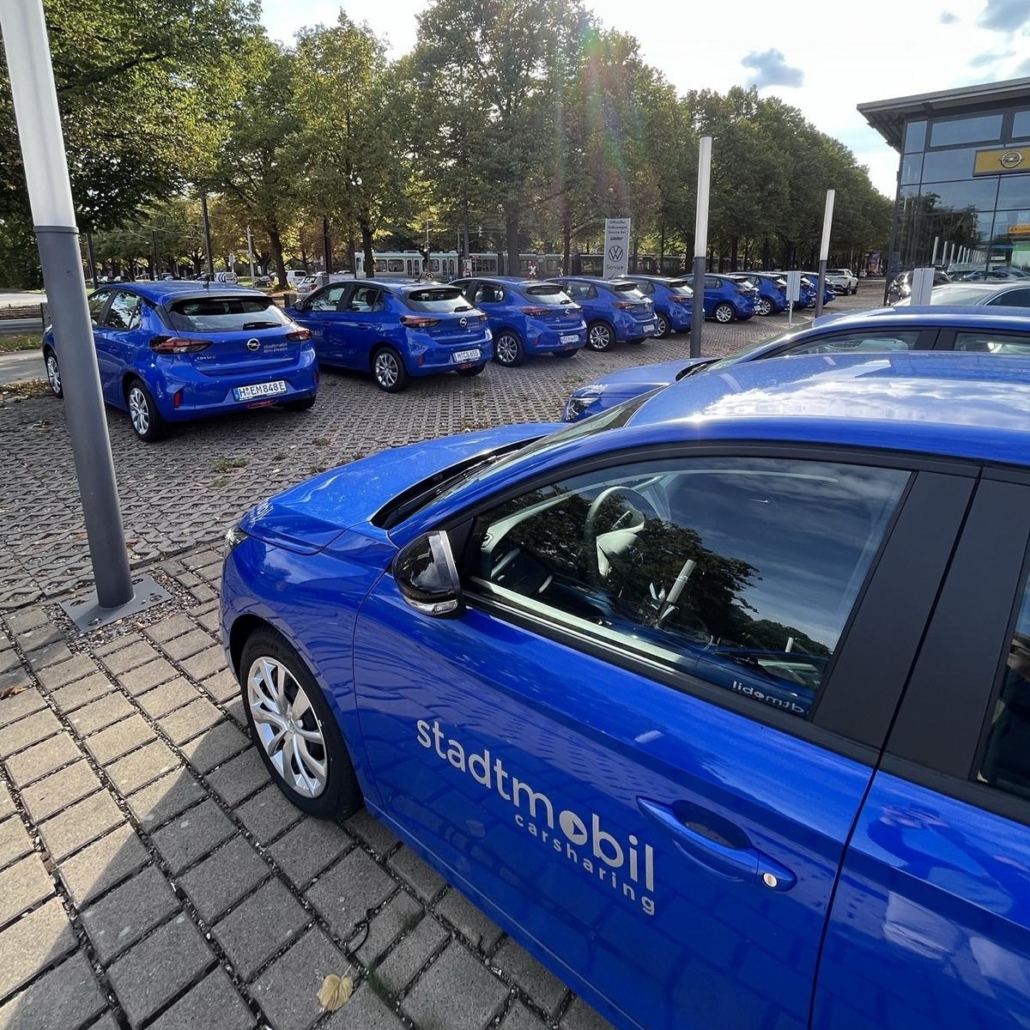 stadtmobil hannover opel corsa e 4